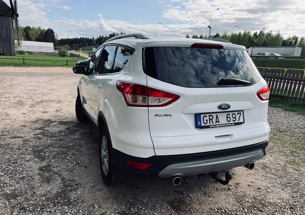 Ford Kuga cena 44900 przebieg: 150890, rok produkcji 2013 z Białystok małe 667